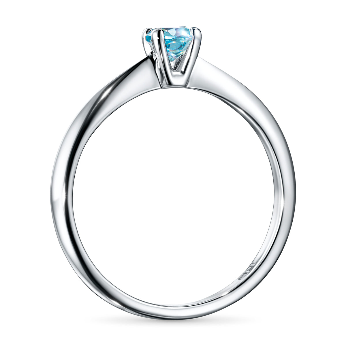 Sterling Silver Ring with Topaz