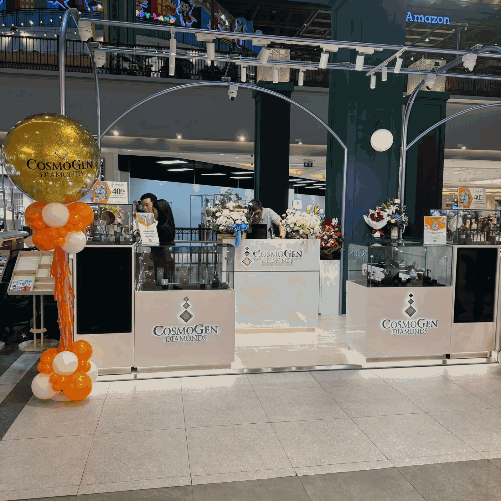 CosmoGen Diamonds boutique at Fashion Island, Bangkok